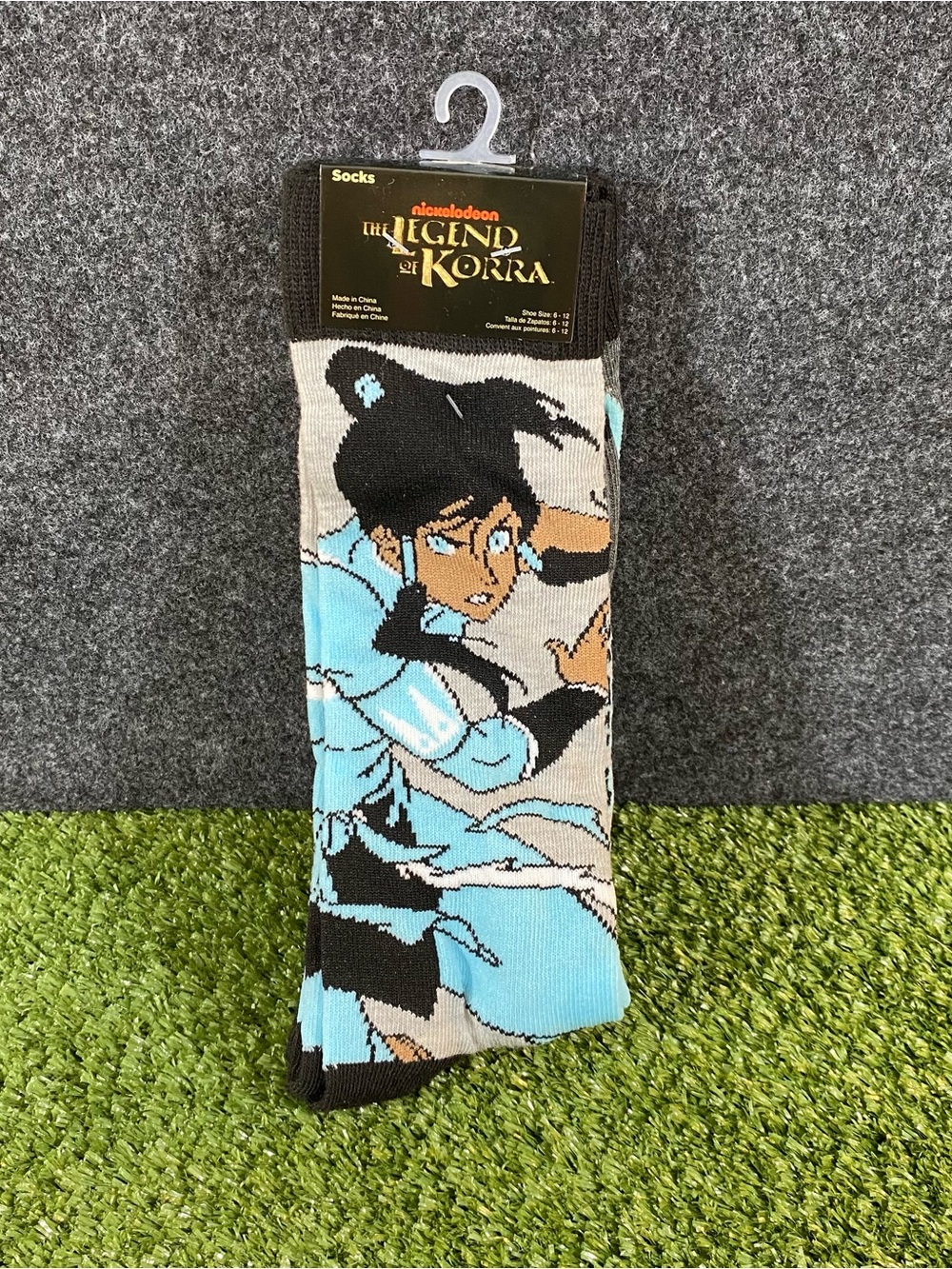New Nickelodeon: The Legend Of Korra Crew Socks Mens Size 6-12 Dress Socks 2 PK